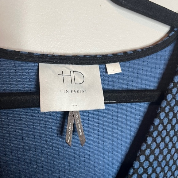 Anthropologie HD in Paris polkadot faux wrap dress - Picture 4 of 6